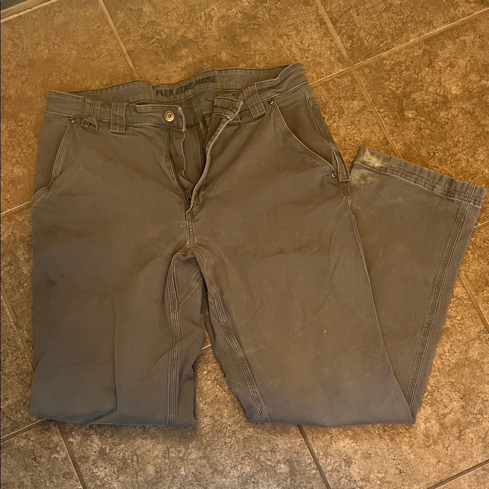 Men's Gray Work Pants